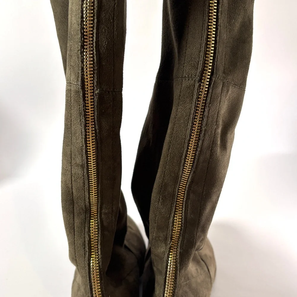 Stuart Weitzman Olive Over the Knee Boots
